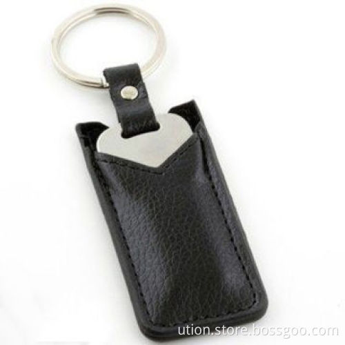 Metal Key USB Flash Drive with 1 to 32GB Memory Capacity, Free Sample and Leather Packaging